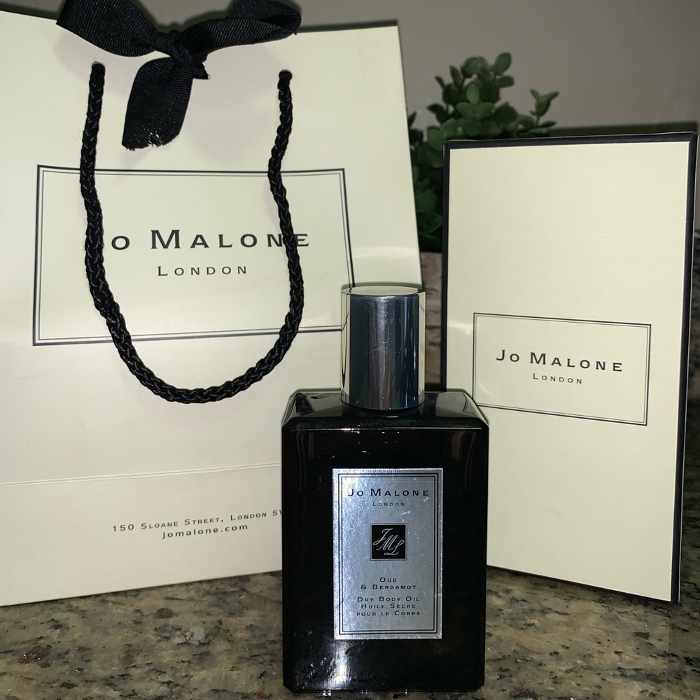Jo malone oud & bergamot dry body oil preowned ✨